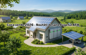 Casa Verde 2026 pune accent pe baterii: AFM alocă 400 de milioane de lei pentru stocarea energiei