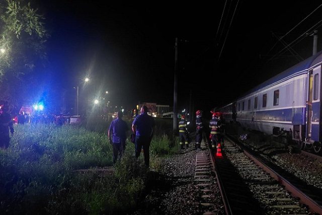 Petrosani. Tragedie pe calea ferata